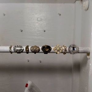 J-13 stretch costume ring jewelry lot